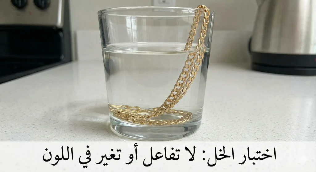 كيفية فحص الذهب المغشوش في المنزل (3 طرق عملية تضمن الأمان وكشف الغش بسهولة) 7 كيفية فحص الذهب المغشوش في المنزل